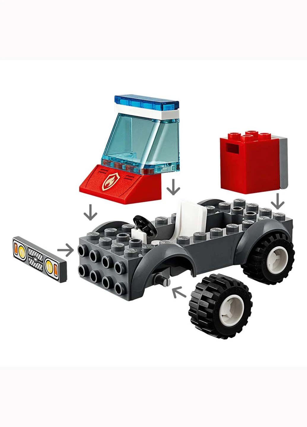 Конструктор LEGO City Пожар на пикнике 64 элемента (158428583)