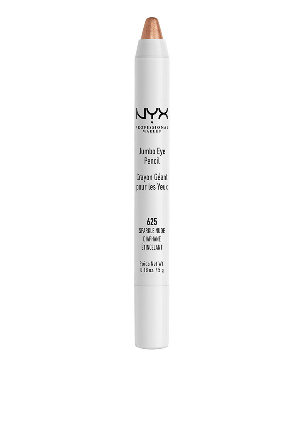 Тени-карандаш для глаз №625 (Sparkle Nude), 5 г NYX Professional Makeup (87178243)