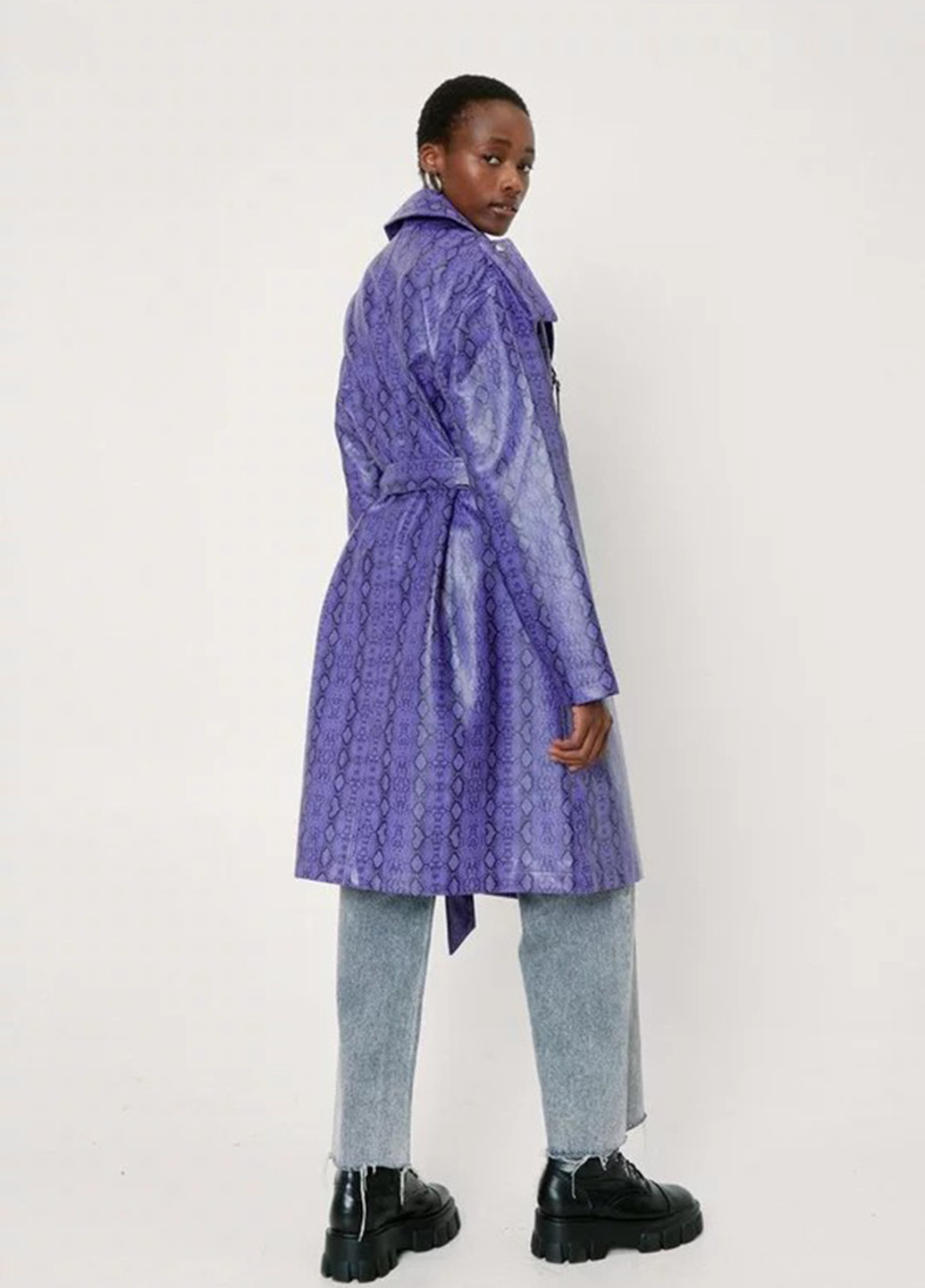 Плащ Nasty Gal на кнопках демисезон (347643679)