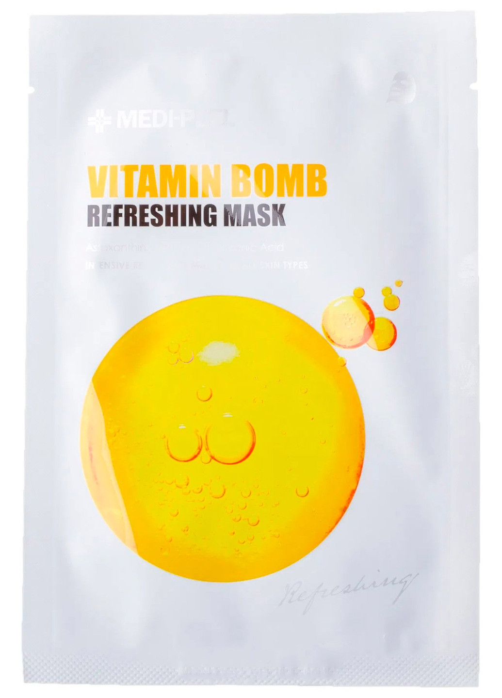 Тонизирующая тканевая маска Vitamin Bomb Refreshing Mask (1 шт.) Medi-Peel (202414426)
