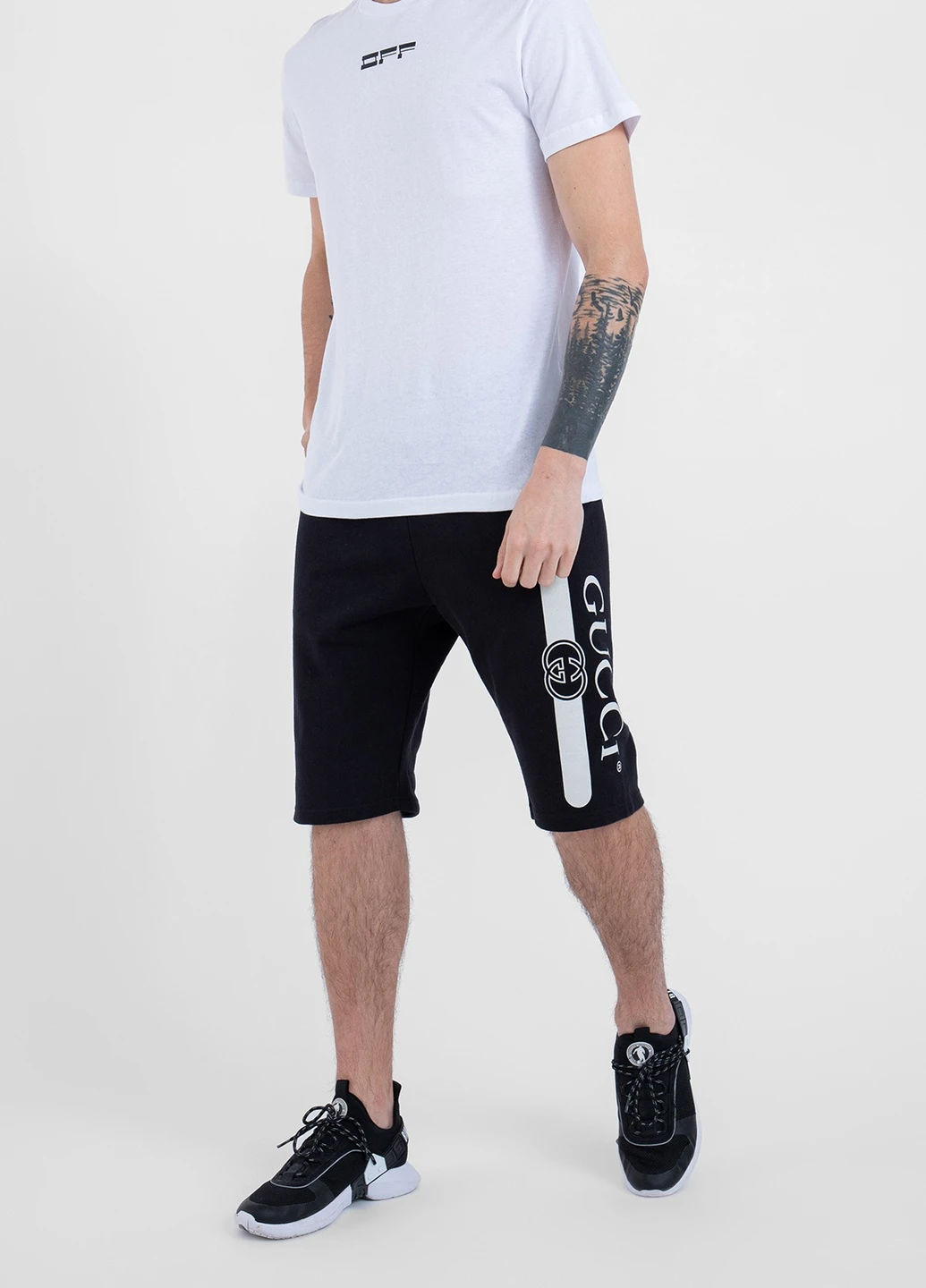 Біла біла футболка з принтом Off-White