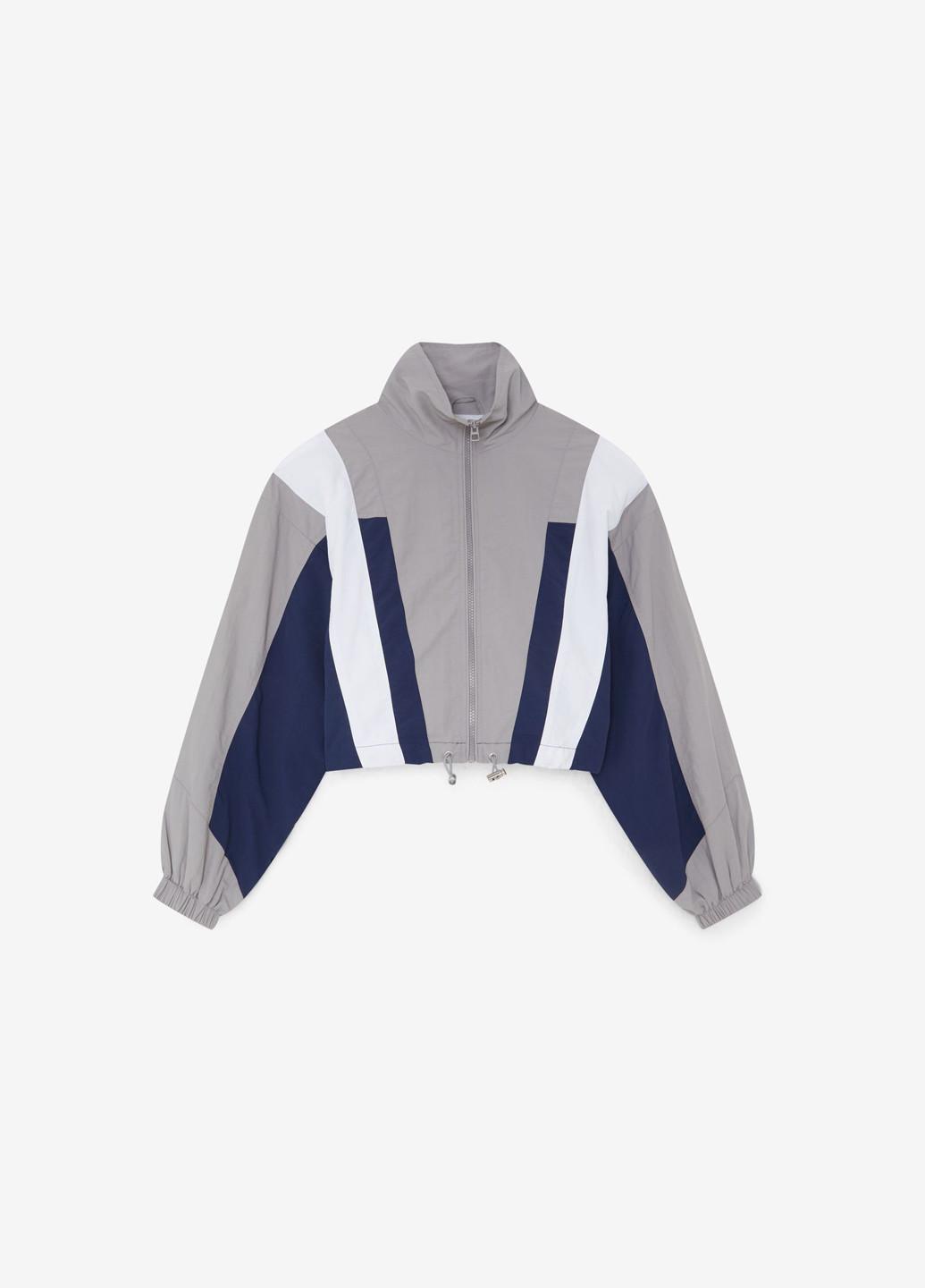 Серая демисезонная куртка Jennyfer