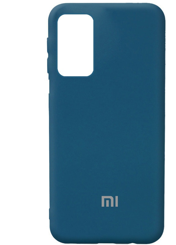 Чохол Silicone Cover Full Protective (AA) для Xiaomi Redmi Note 10 Pro / 10 Pro Max Синій / Cosmos Blue (is_00000047269_39) Epik (237824492)