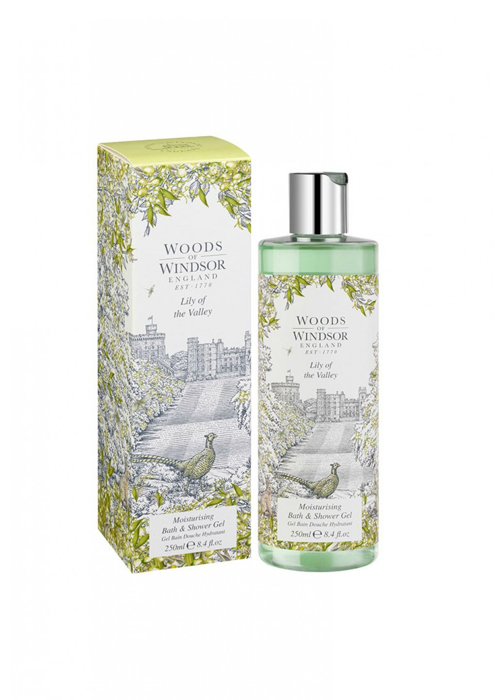 Гель для душу Lily of the Valley 250 мл Woods Of Windsor 5060322953533 (252627836)