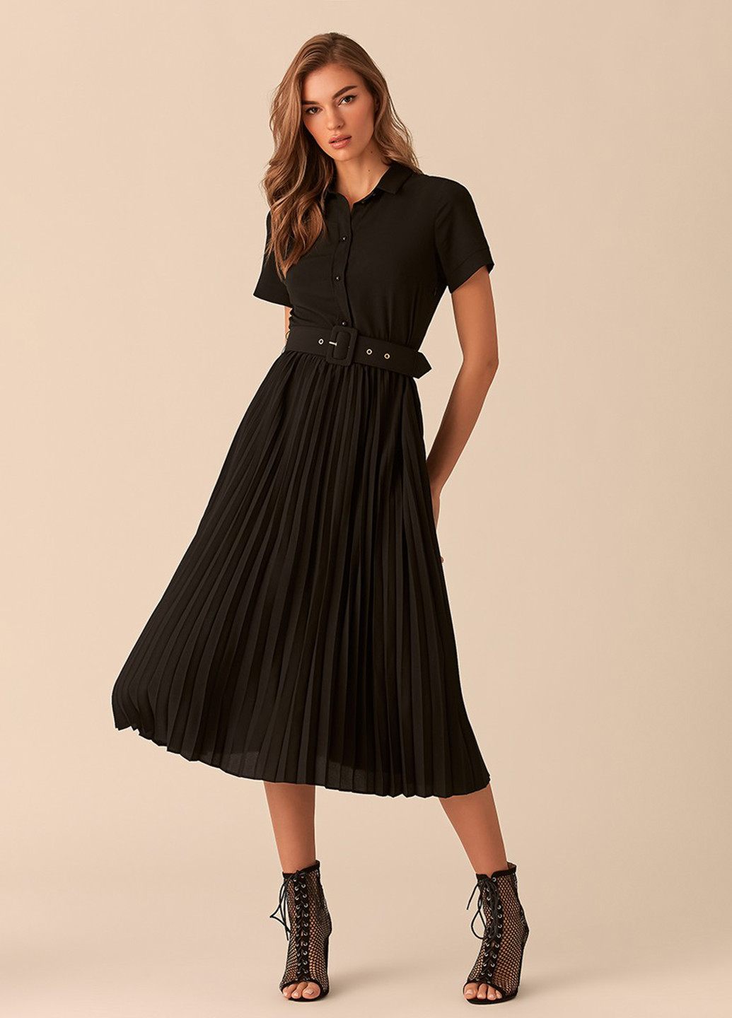 Черное кэжуал платье платье-водолазка LOVE REPUBLIC