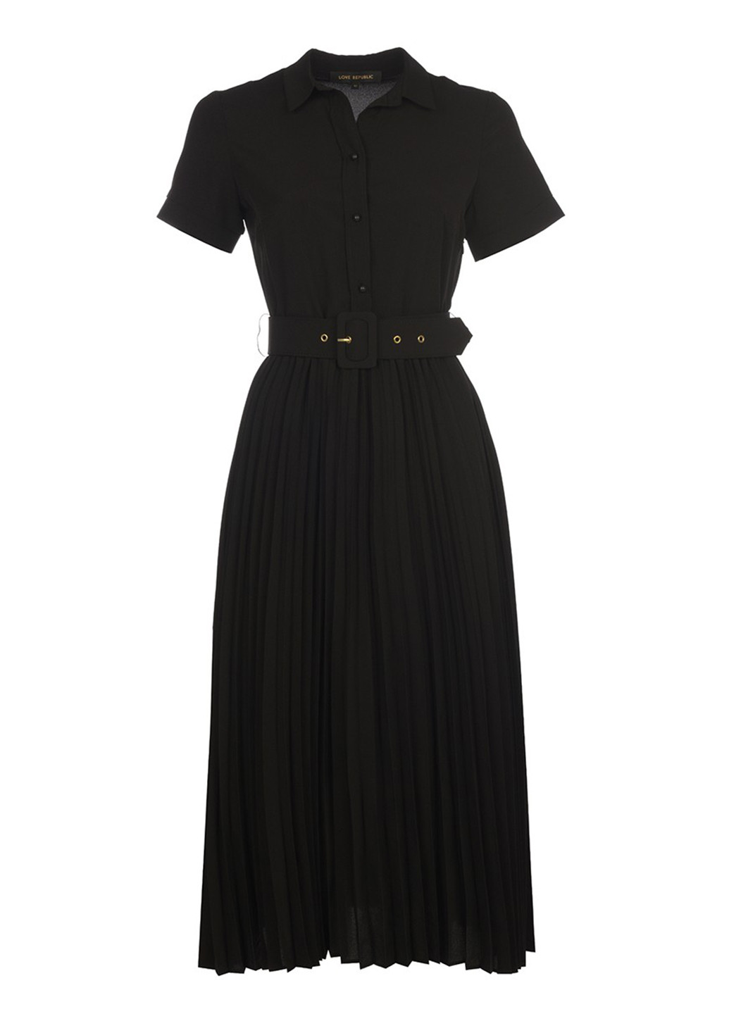 Черное кэжуал платье платье-водолазка LOVE REPUBLIC