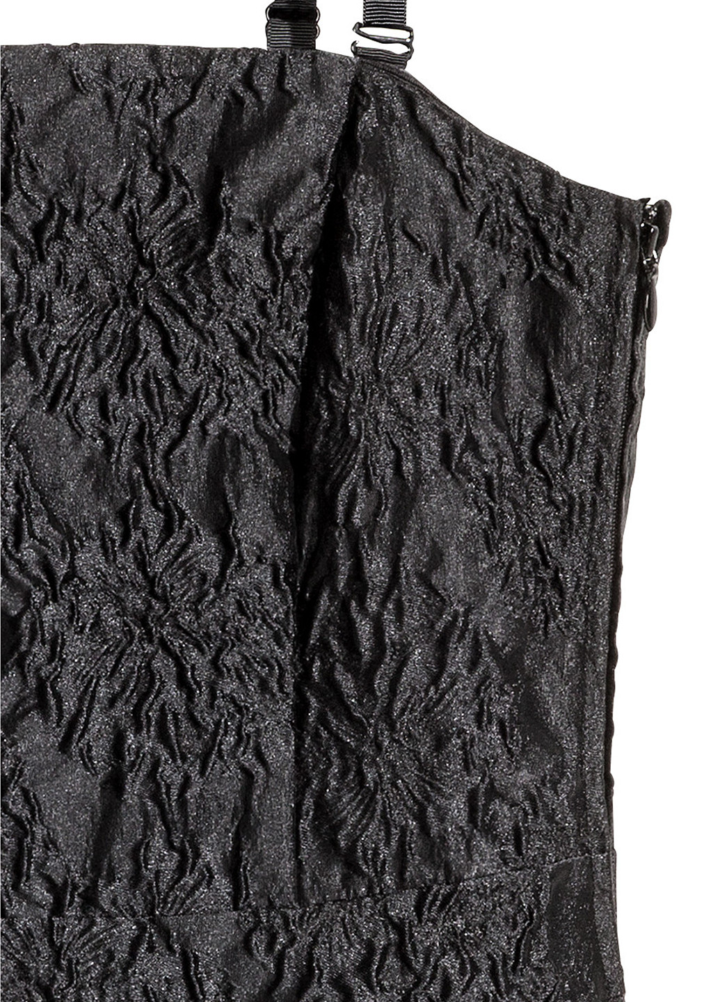 Чорна коктейльна сукня кльош H&M однотонна
