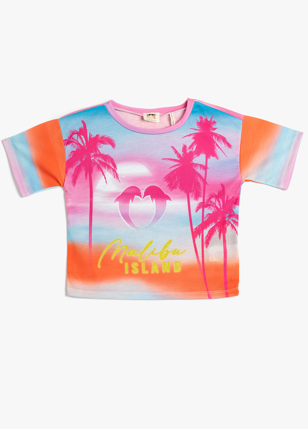 Комбінована літня футболка KOTON