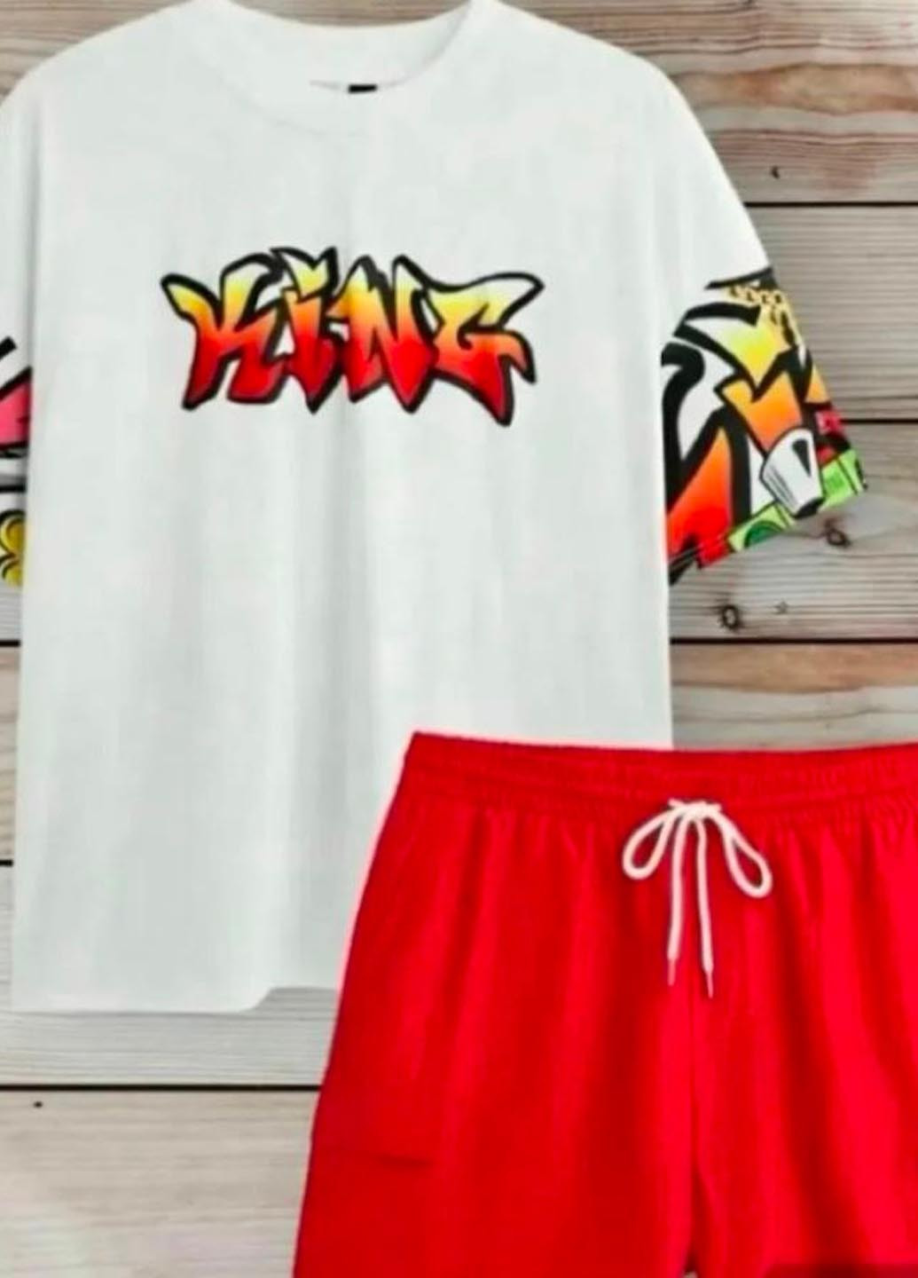 Комбинированный летний комплект (футболка, шорты) Manfinity