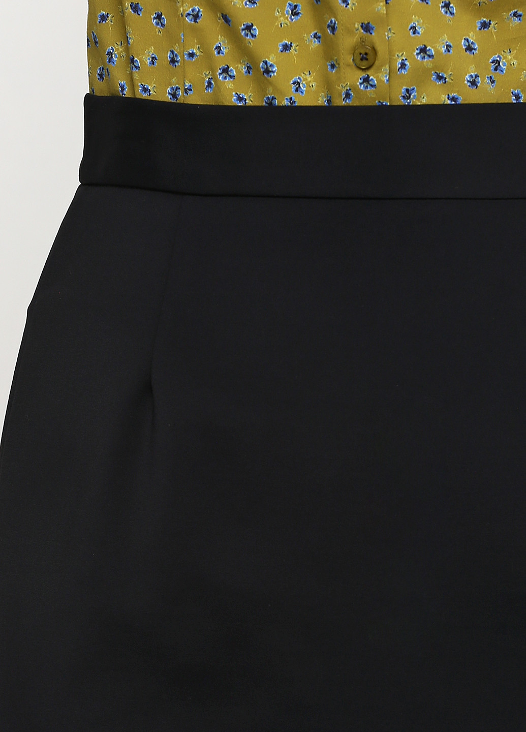 Черная кэжуал однотонная юбка More & More карандаш