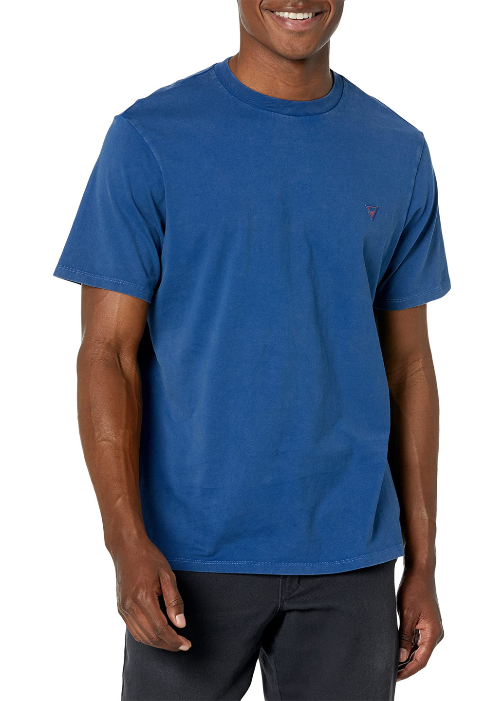 Синяя футболка Guess