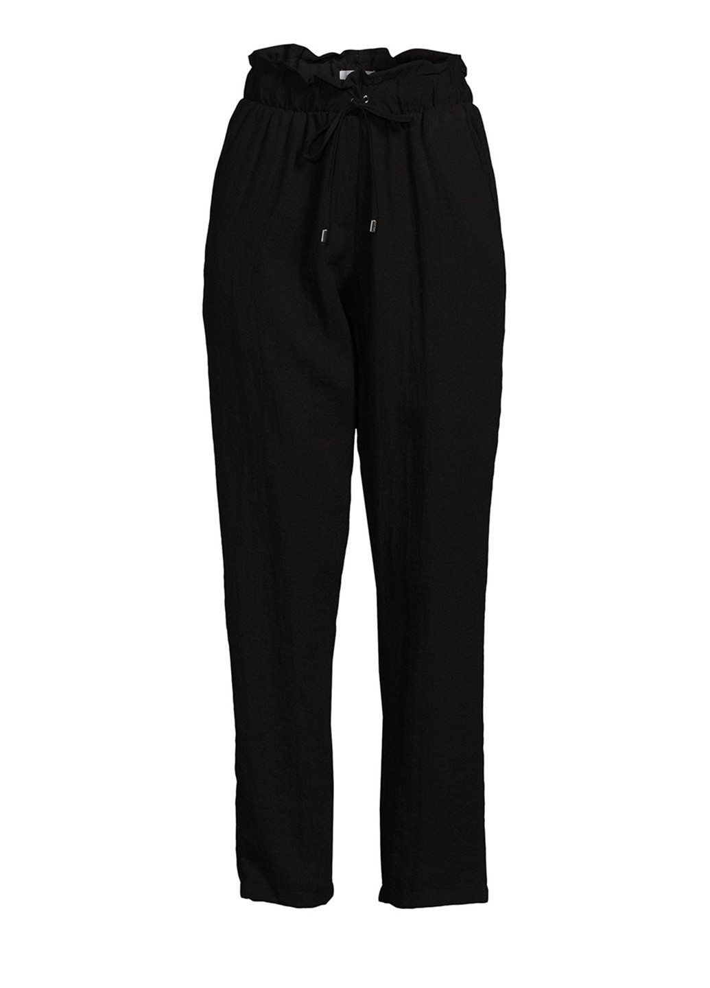 Черные кэжуал демисезонные укороченные брюки Calvin Klein