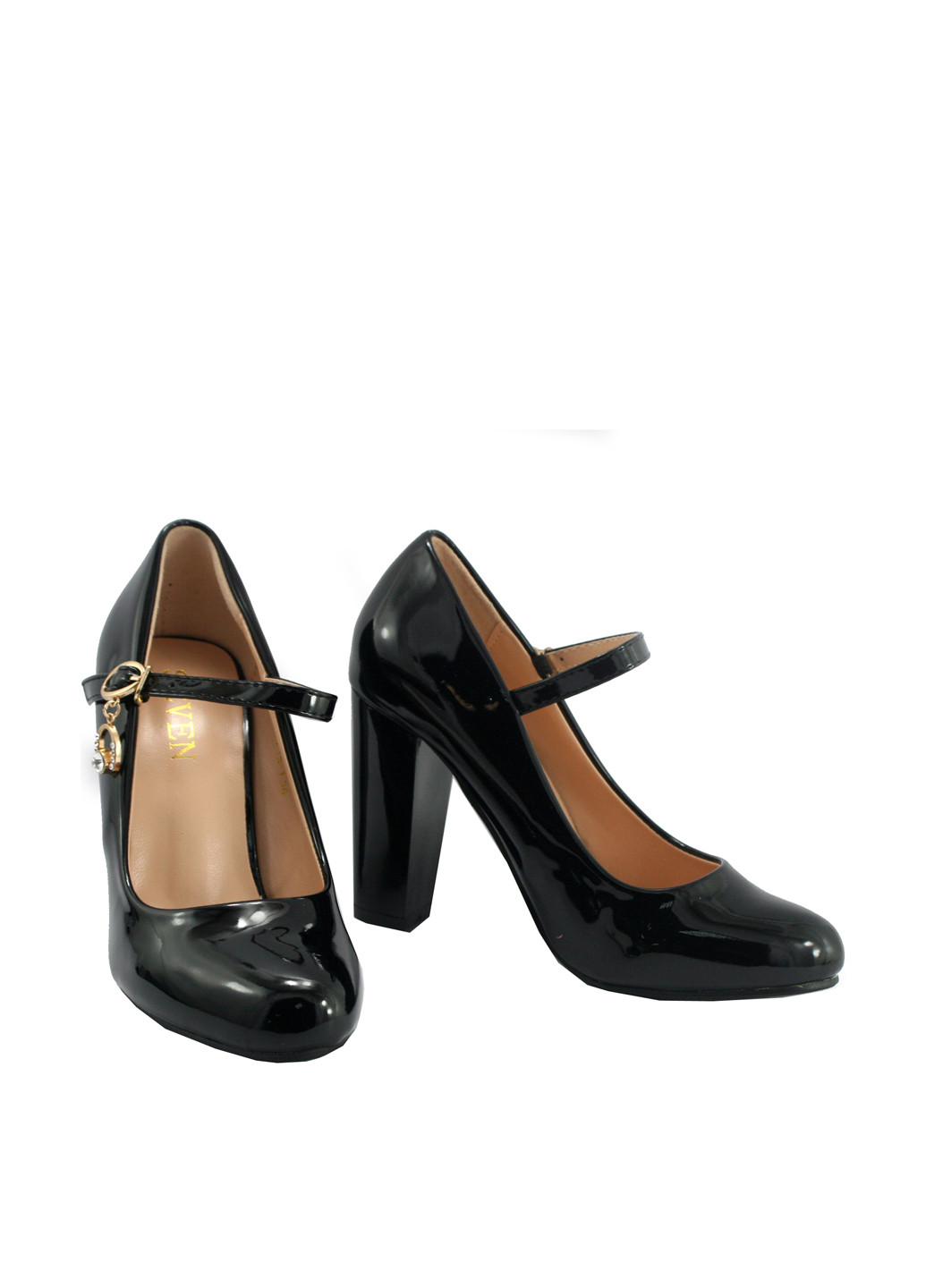 No Brand Туфли черный з искусственная кожа, — демисезон (314706038)