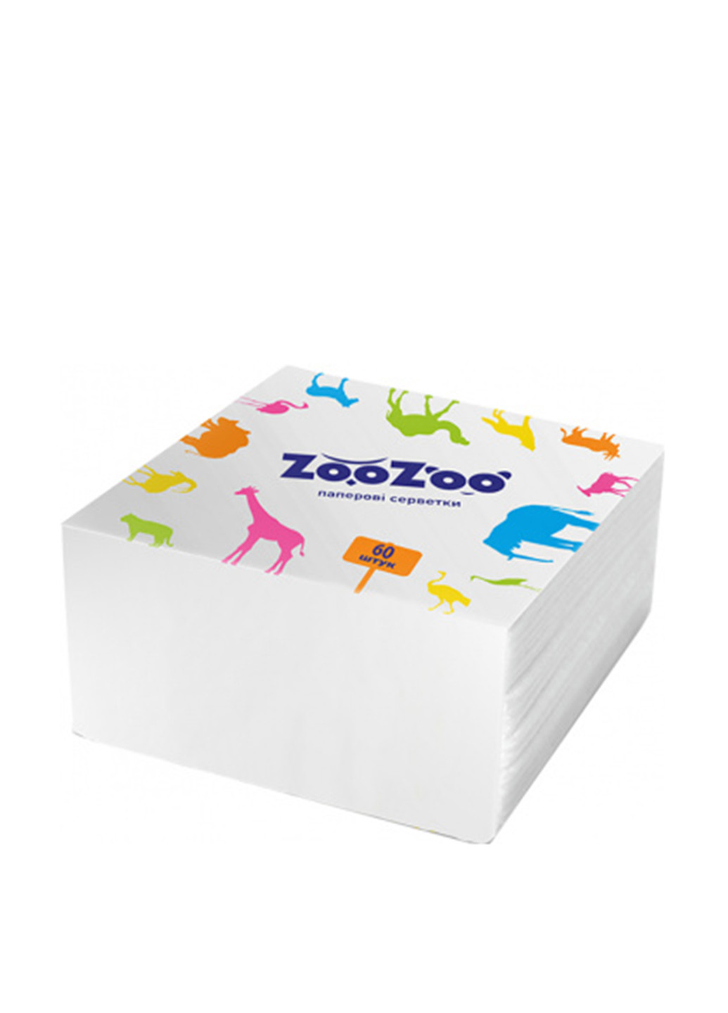 Паперові серветки (60 шт.) ZooZoo (151347094)