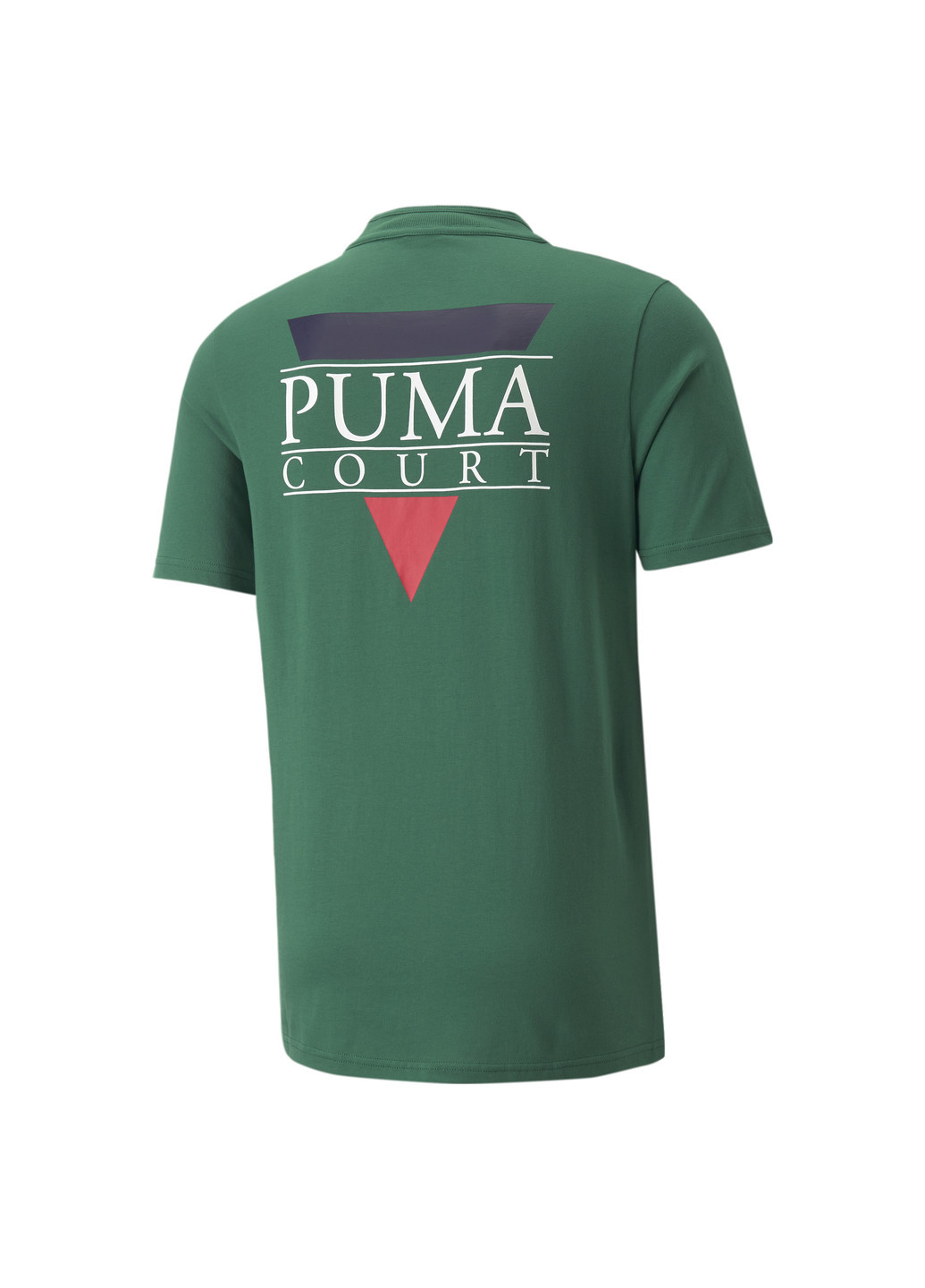 Зеленая футболка tennis club graphic men's tee Puma