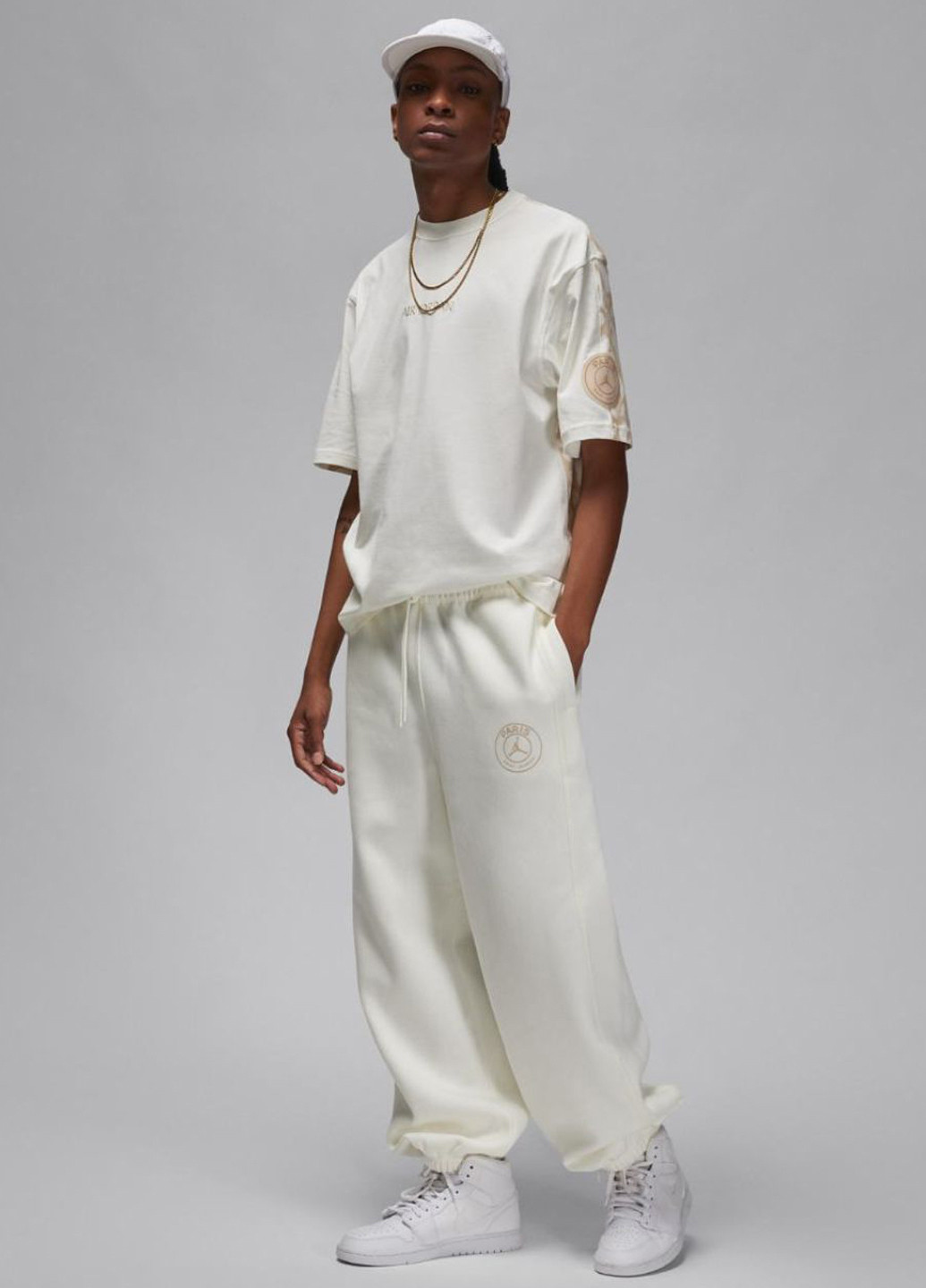 Серые кэжуал, спортивные демисезонные джоггеры брюки Jordan