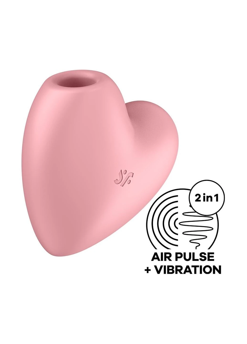 Cutie Heart Light Red Satisfyer (254785250)