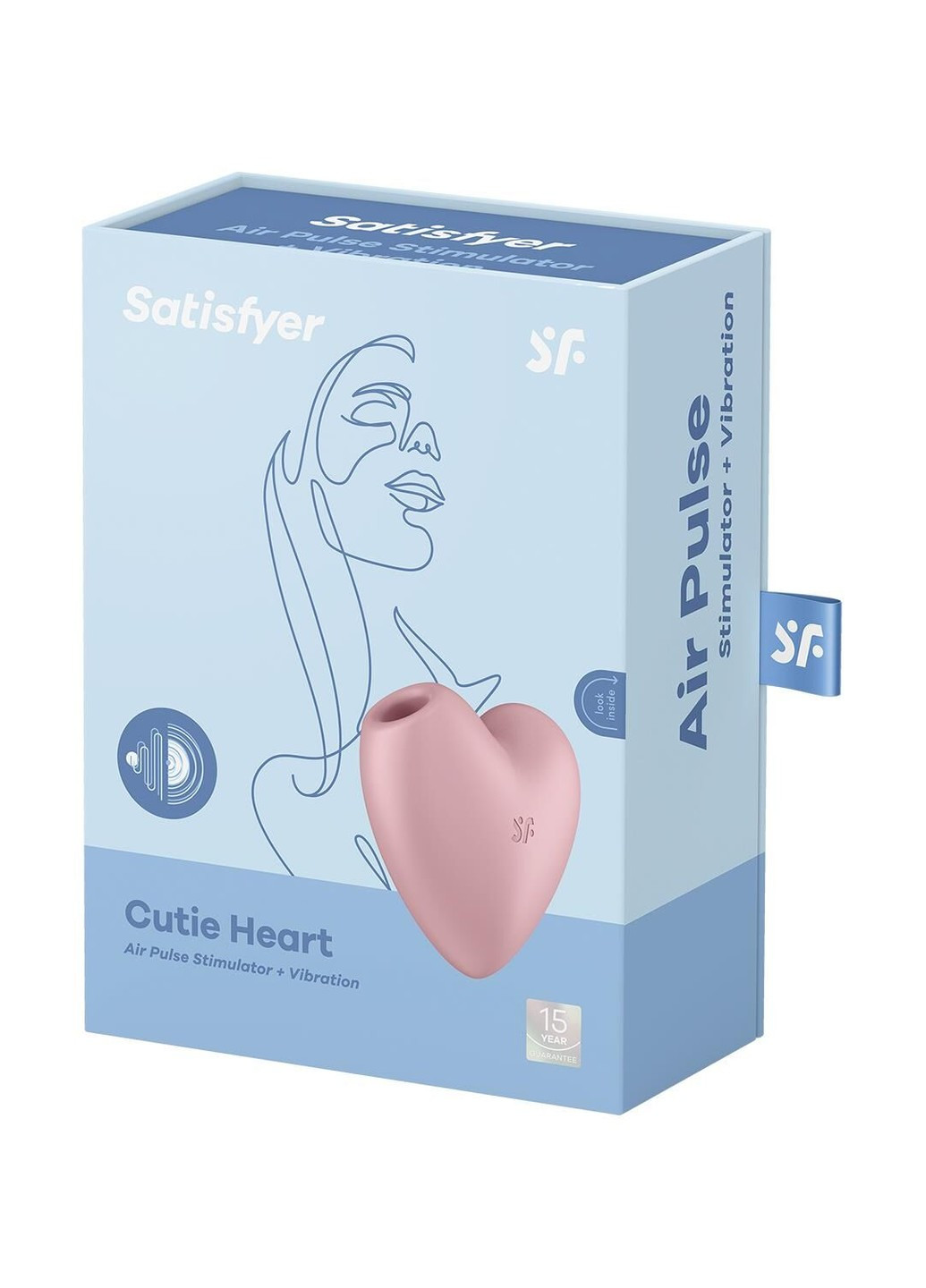 Cutie Heart Light Red Satisfyer (254785250)