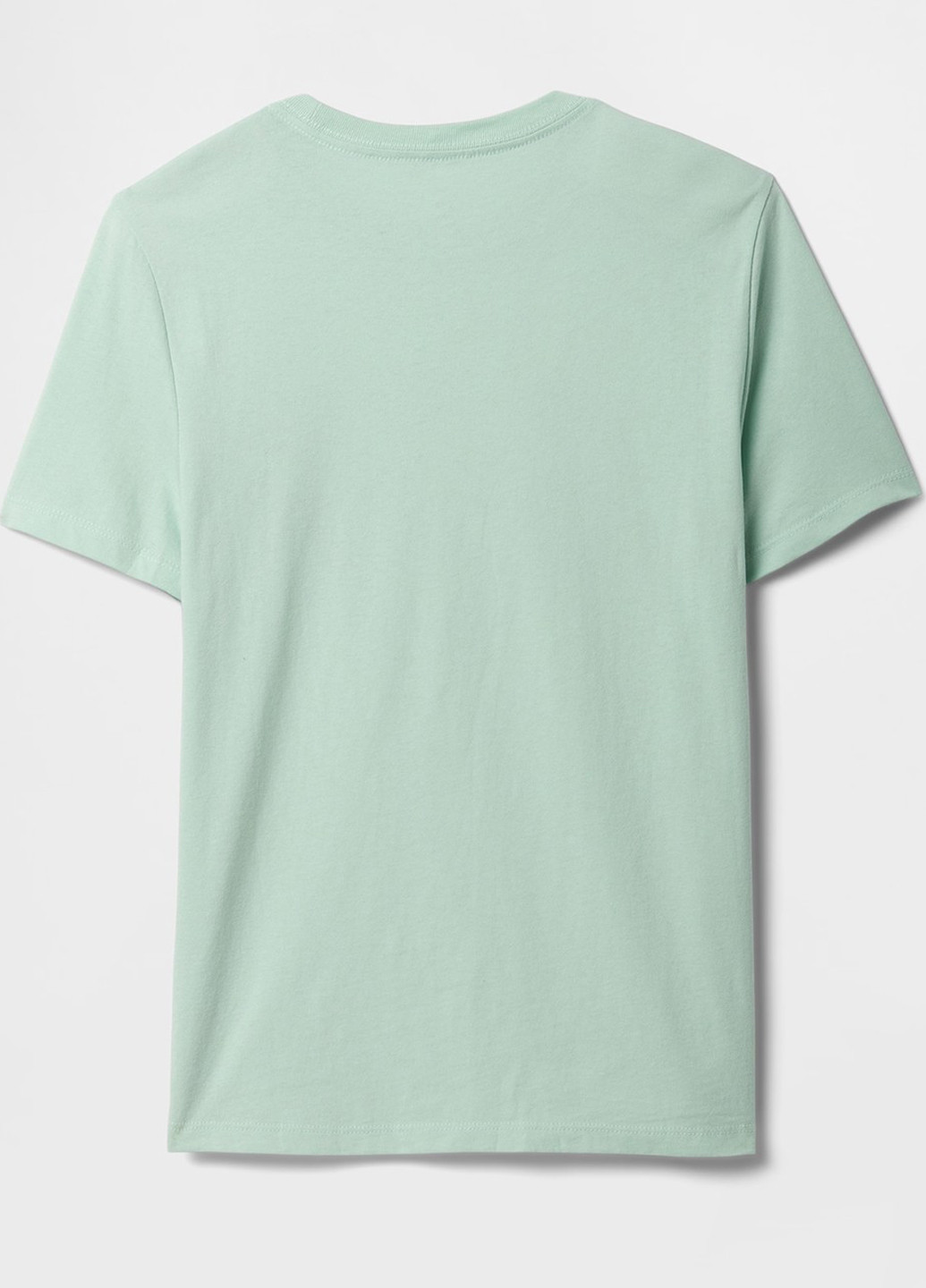 Бирюзовая летняя футболка Gap