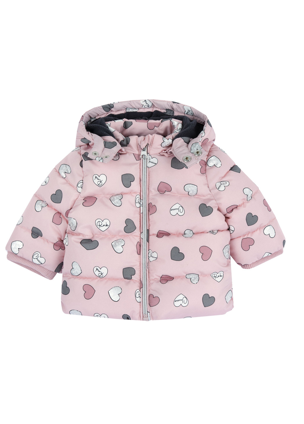 Розовая зимняя куртка Chicco
