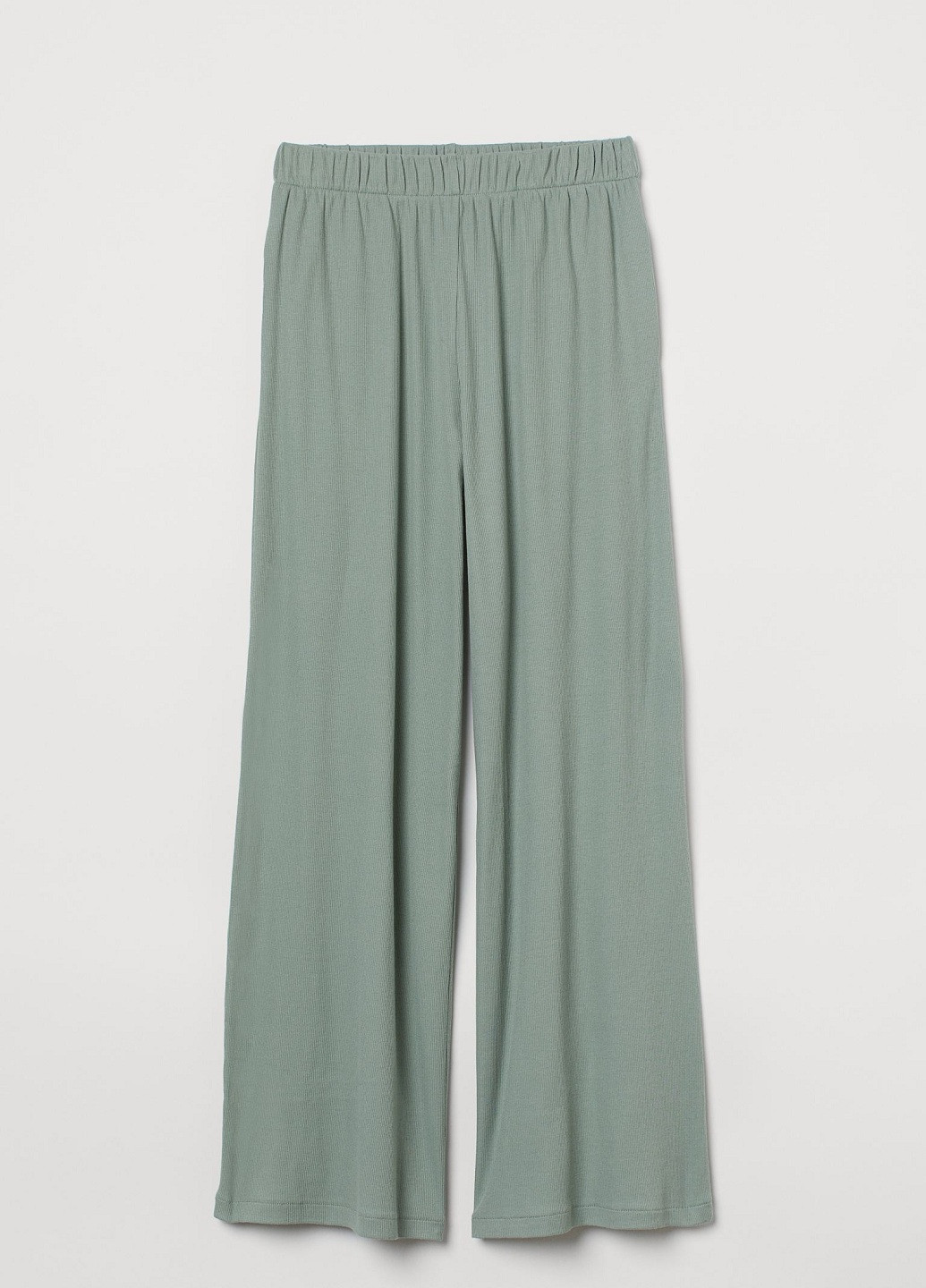 Зеленые летние брюки H&M