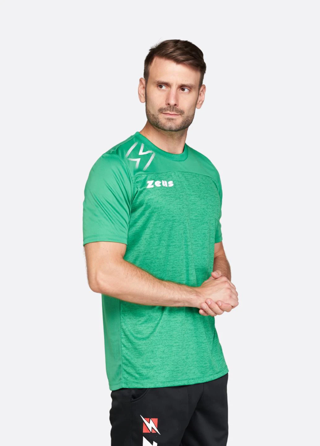 Зелена футболка z01785 Zeus OLYMPIA VERDE