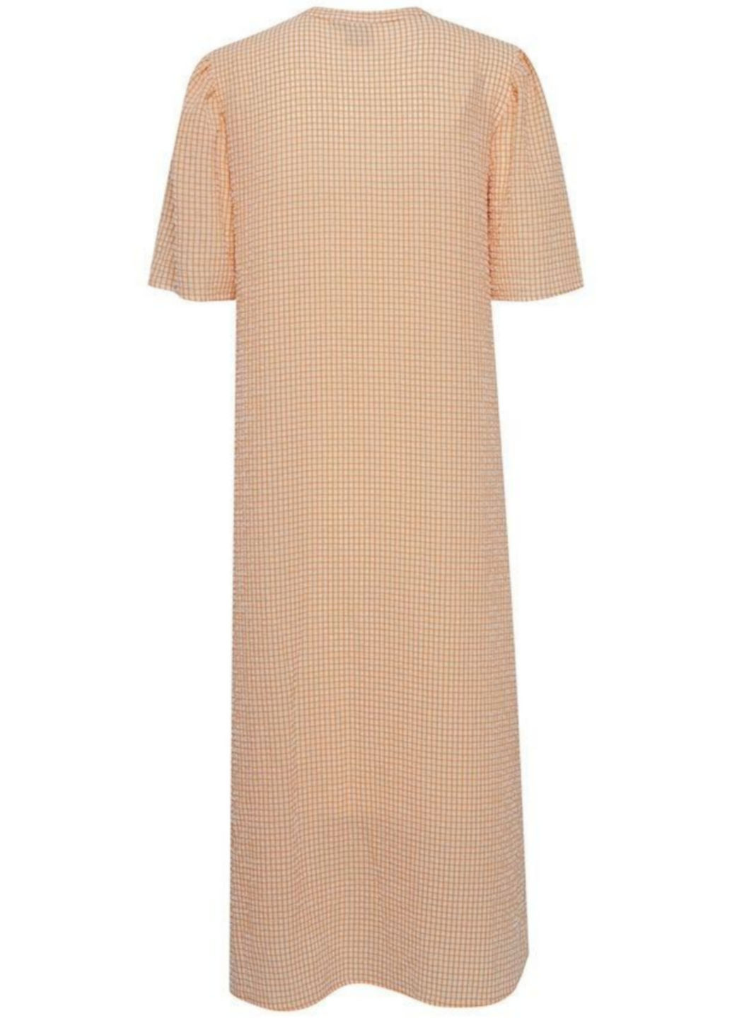 Жовтий кежуал сукня Ichi в клітинку