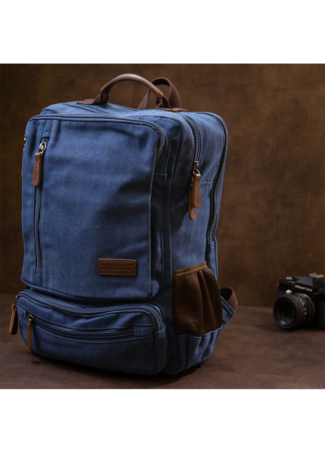 Текстильний рюкзак 31х42х16 см Vintage (242188751)