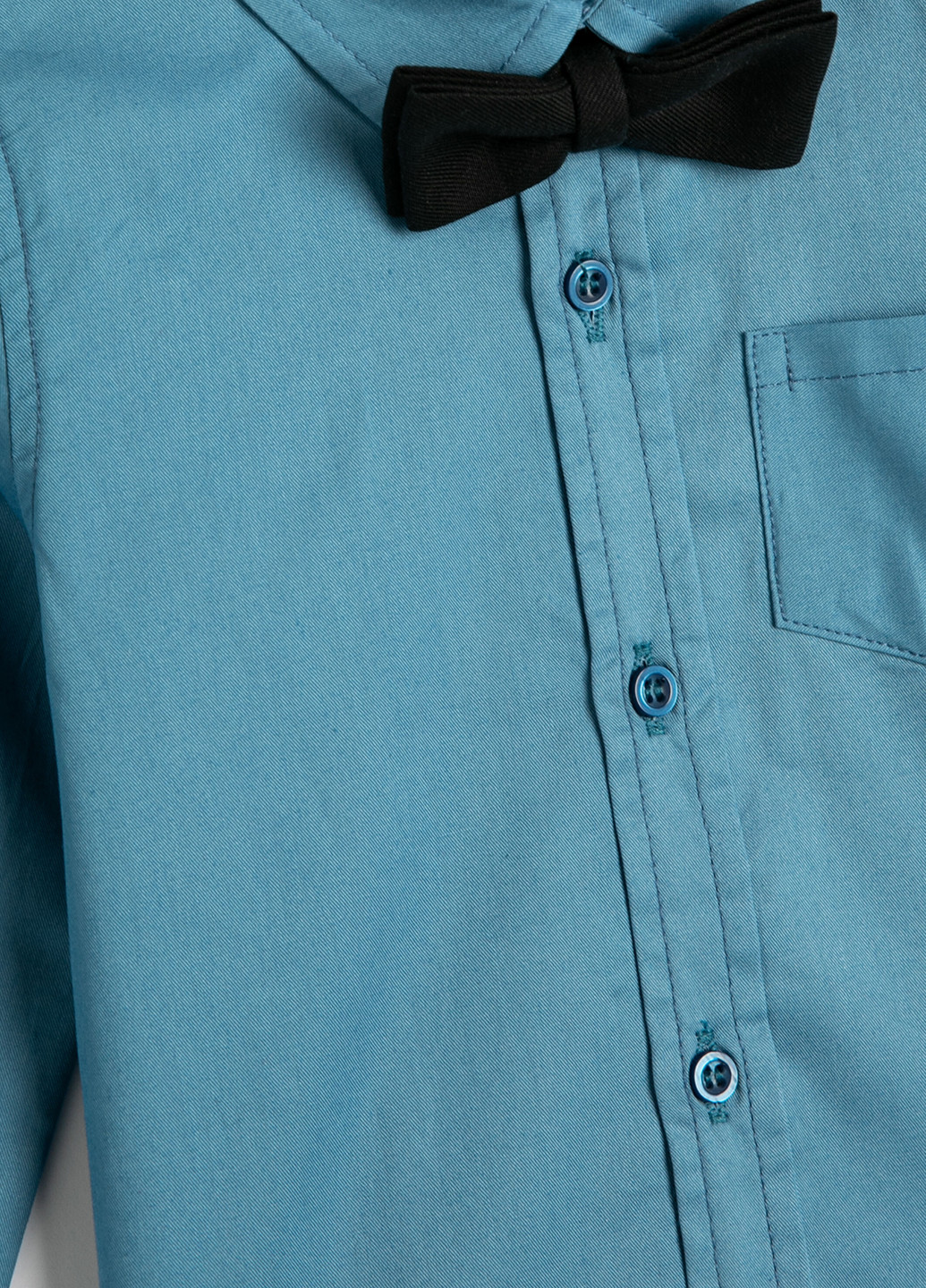 Темно-голубой кэжуал рубашка однотонная KOTON