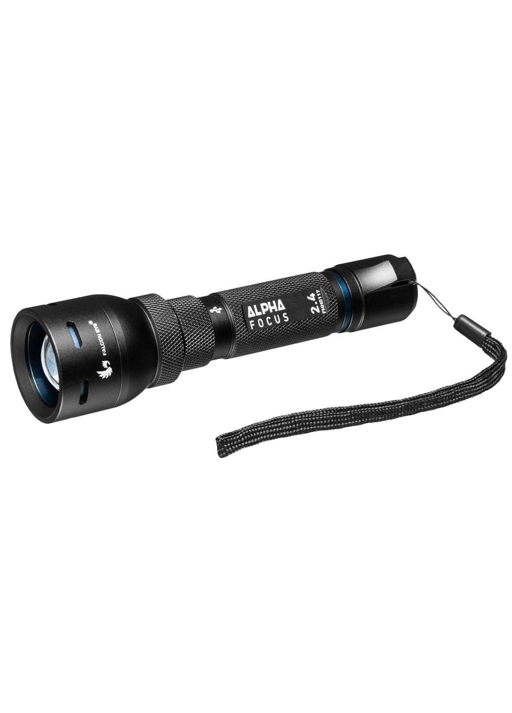 Фонарь тактический Alpha 2.4 (500 Lm) Focus USB Rechargeable (FHH0117) Falcon Eye (253429766)