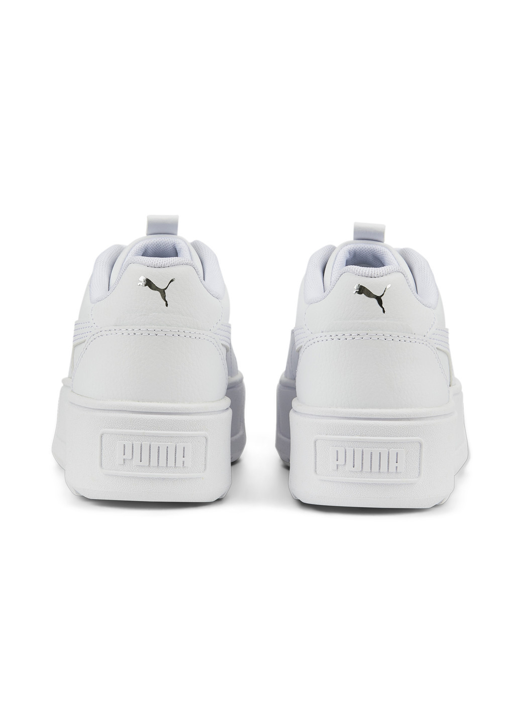 Белые всесезонные кроссовки karmen rebelle sneakers youth Puma