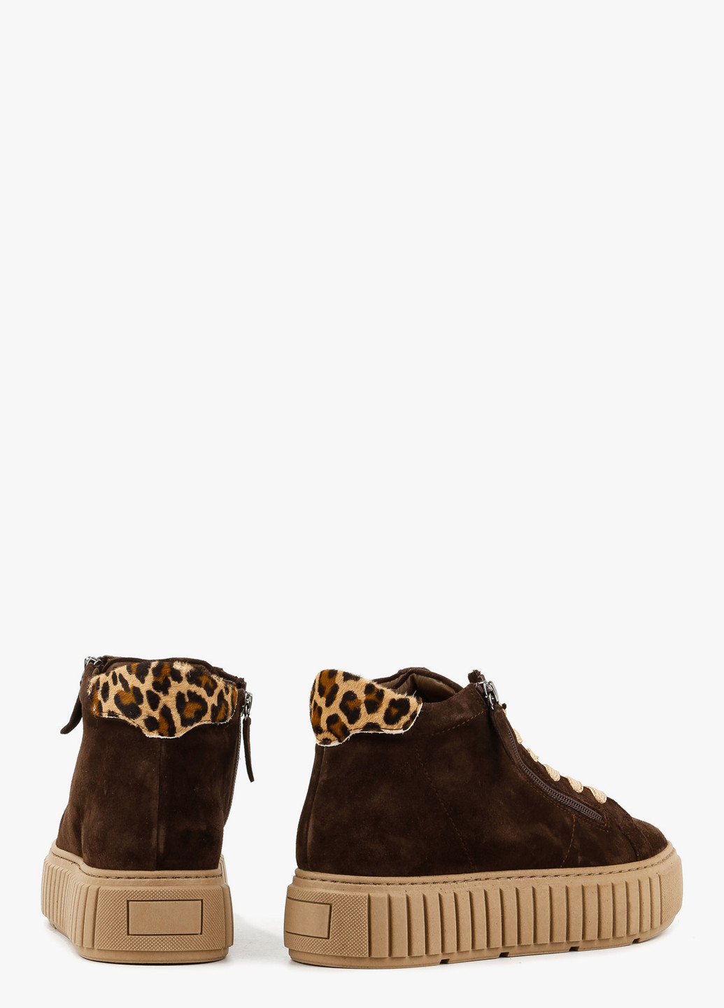 Зимние ботинки Le'BERDES со шнуровкой из натуральной замши