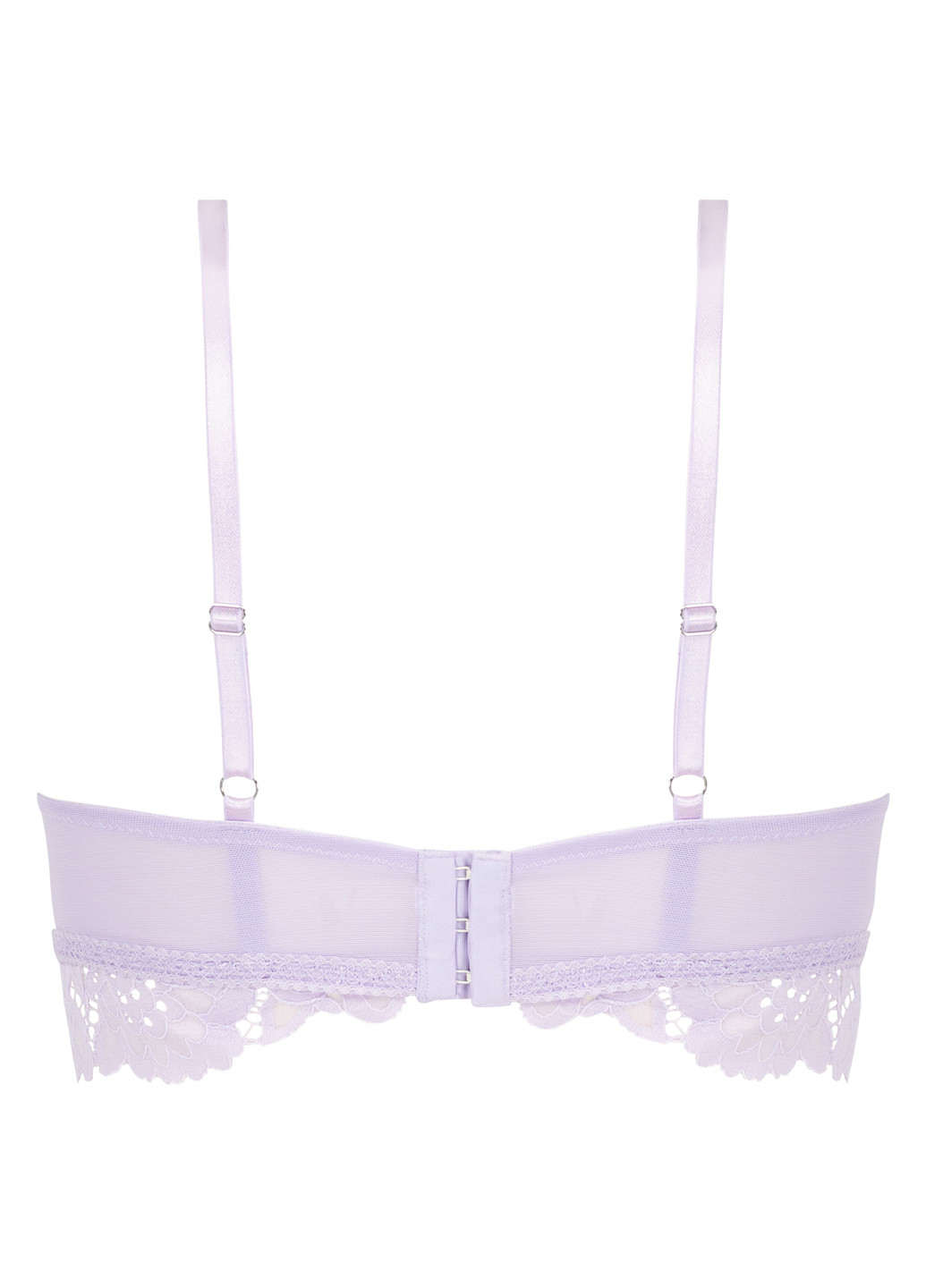 Сиреневый бралетт бюстгальтер Hunkemoller с косточками полиамид