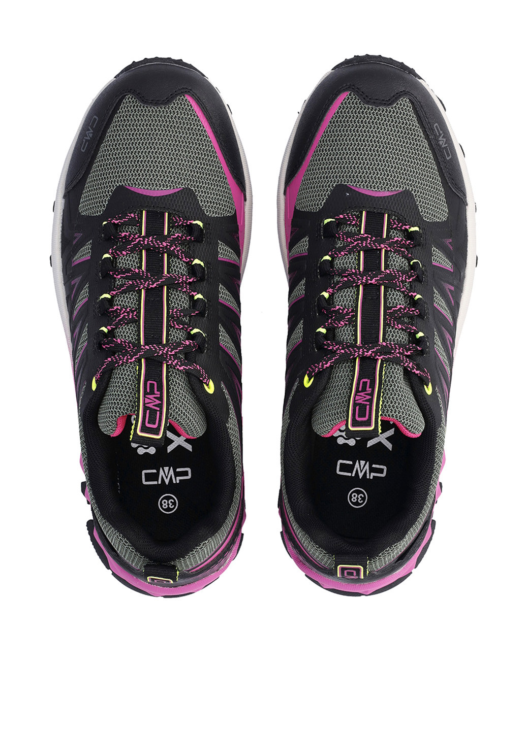 Кроссовки CMP LAKY FAST HIKING SHOES WP чёрные всесезоны (306919935)