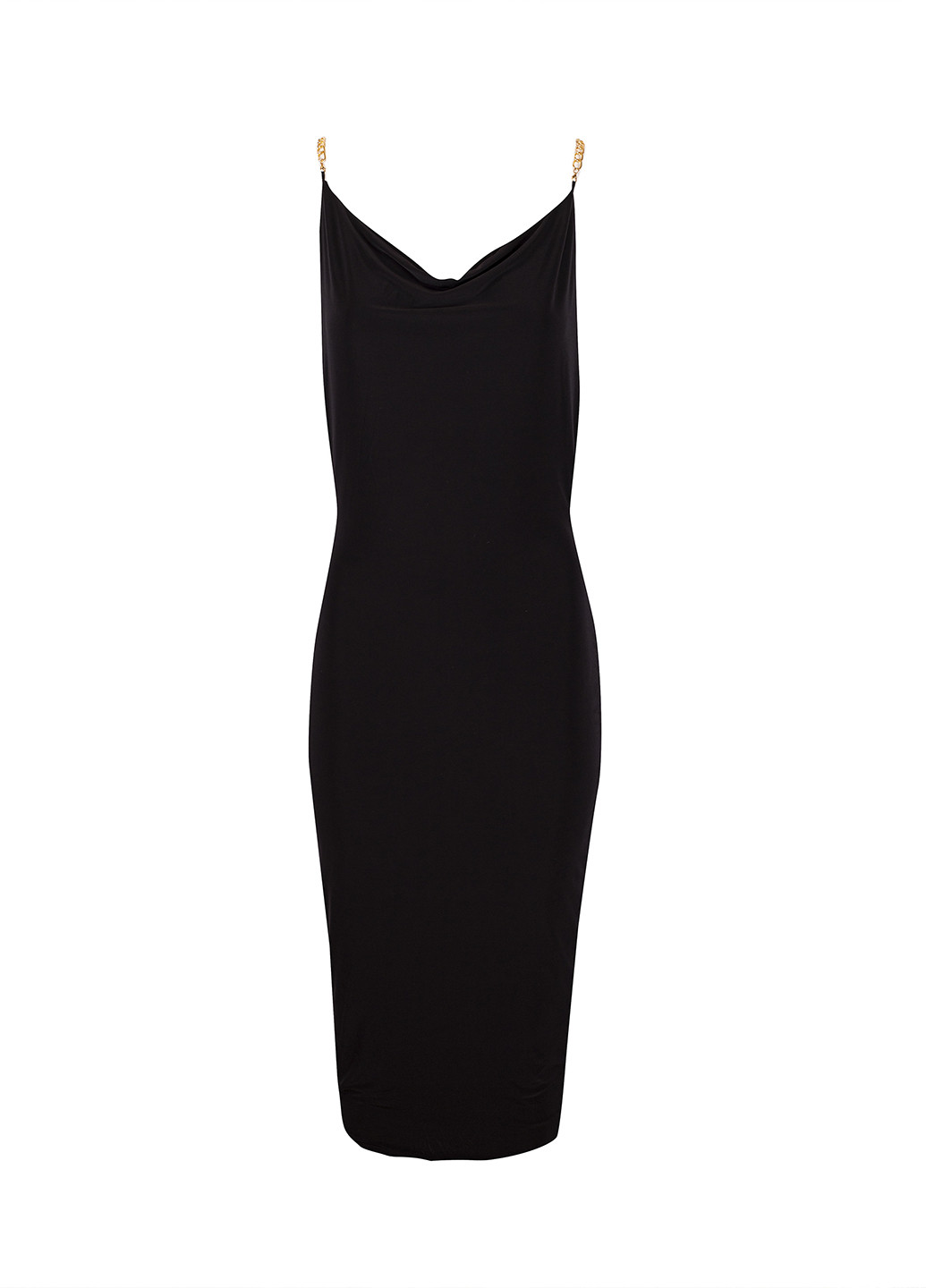 Чорна коктейльна сукня з відкритою спиною Missguided однотонна