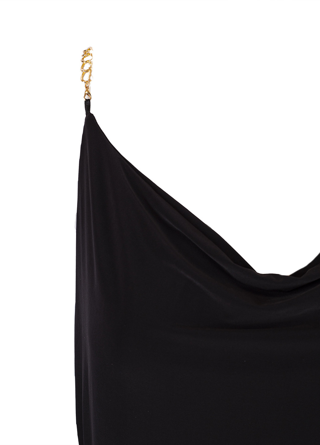 Черное коктейльное платье с открытой спиной Missguided однотонное