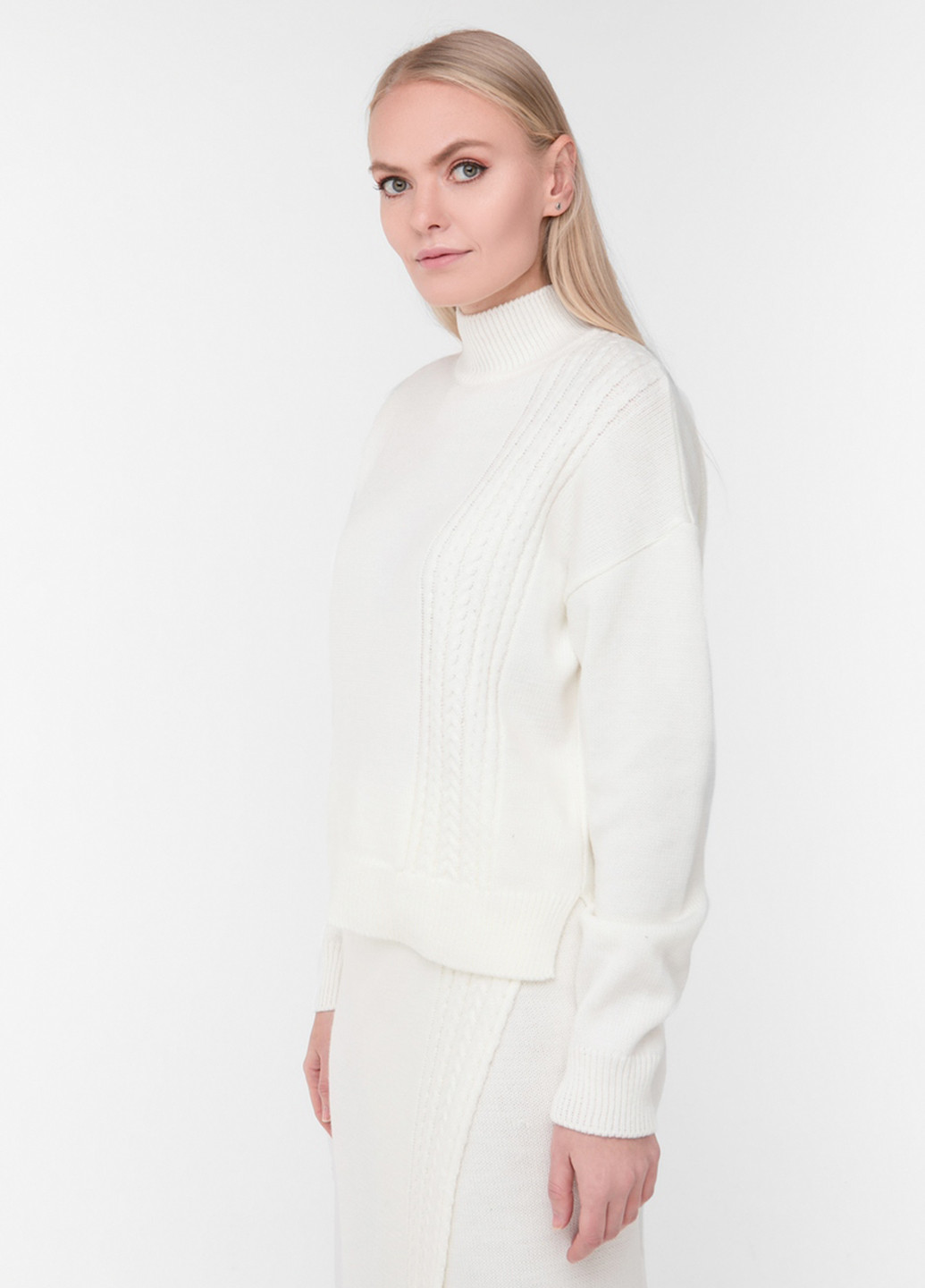 Білий демісезонний светр Sewel