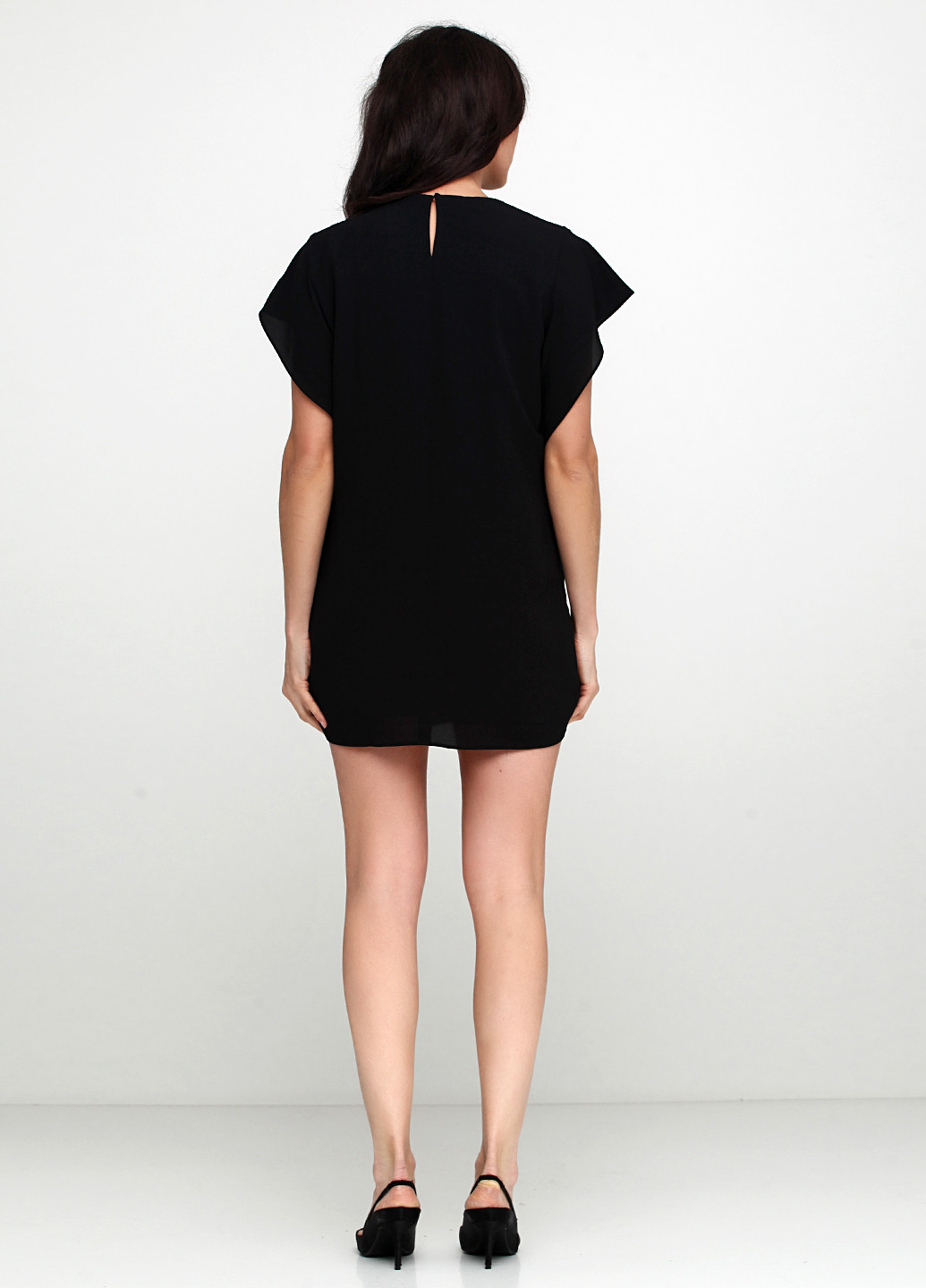 Чорна кежуал сукня, сукня By Very однотонна