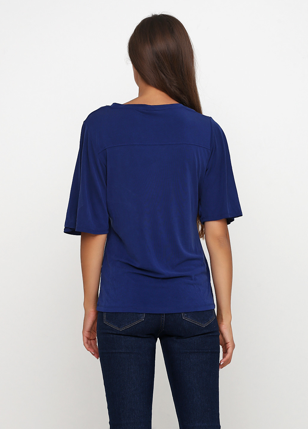 Темно-синяя летняя футболка Eksbut