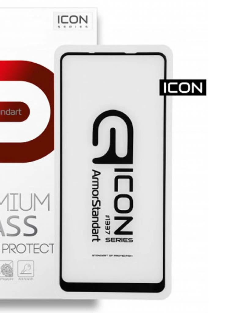 Стекло защитное Icon Samsung A21s Black (ARM56243-GIC-BK) ArmorStandart (203961061)