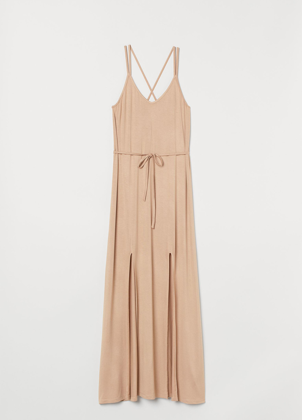 Світло-бежева кежуал плаття, сукня H&M меланжева