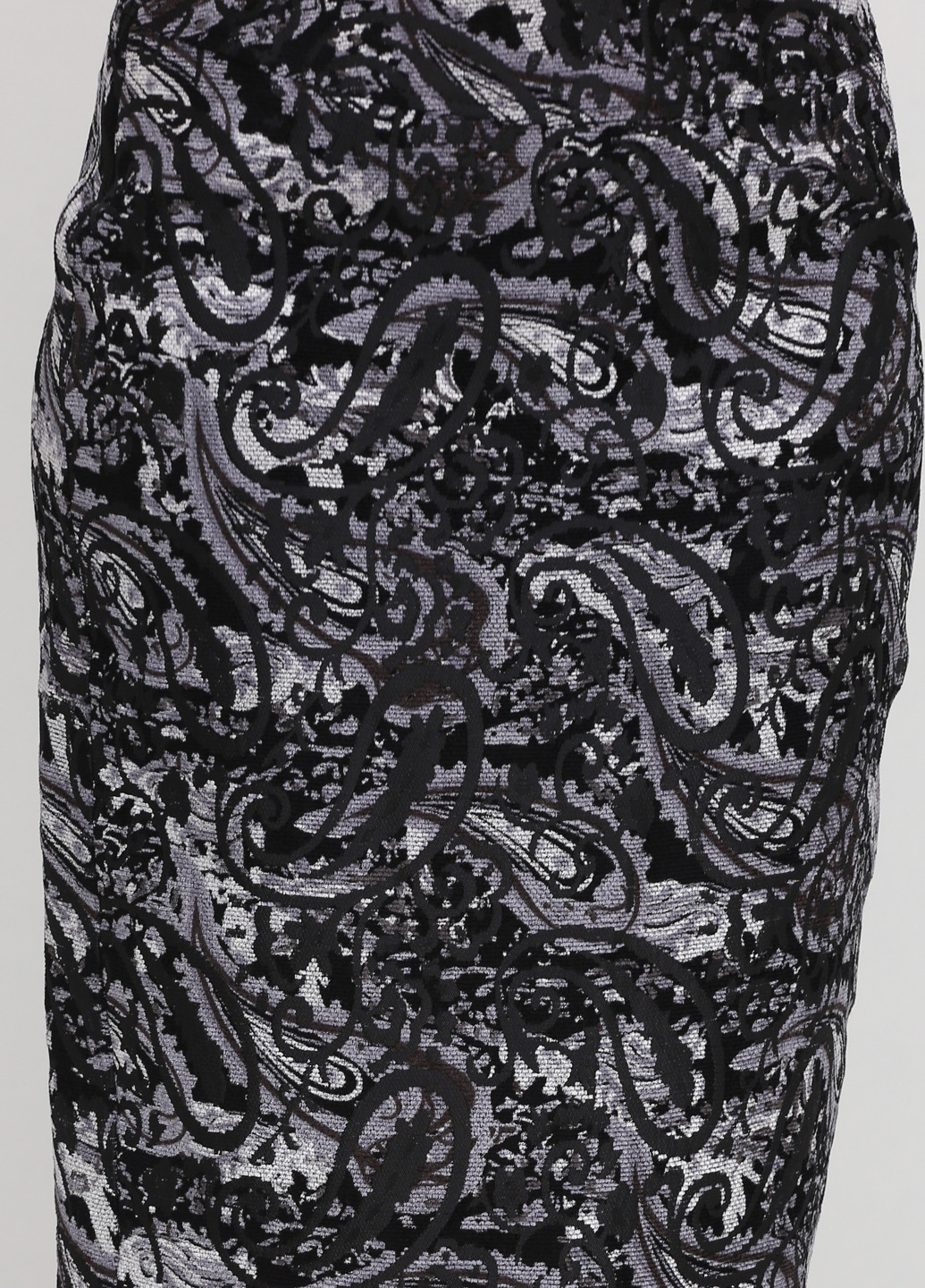 Грифельно-серая кэжуал с абстрактным узором юбка Софі