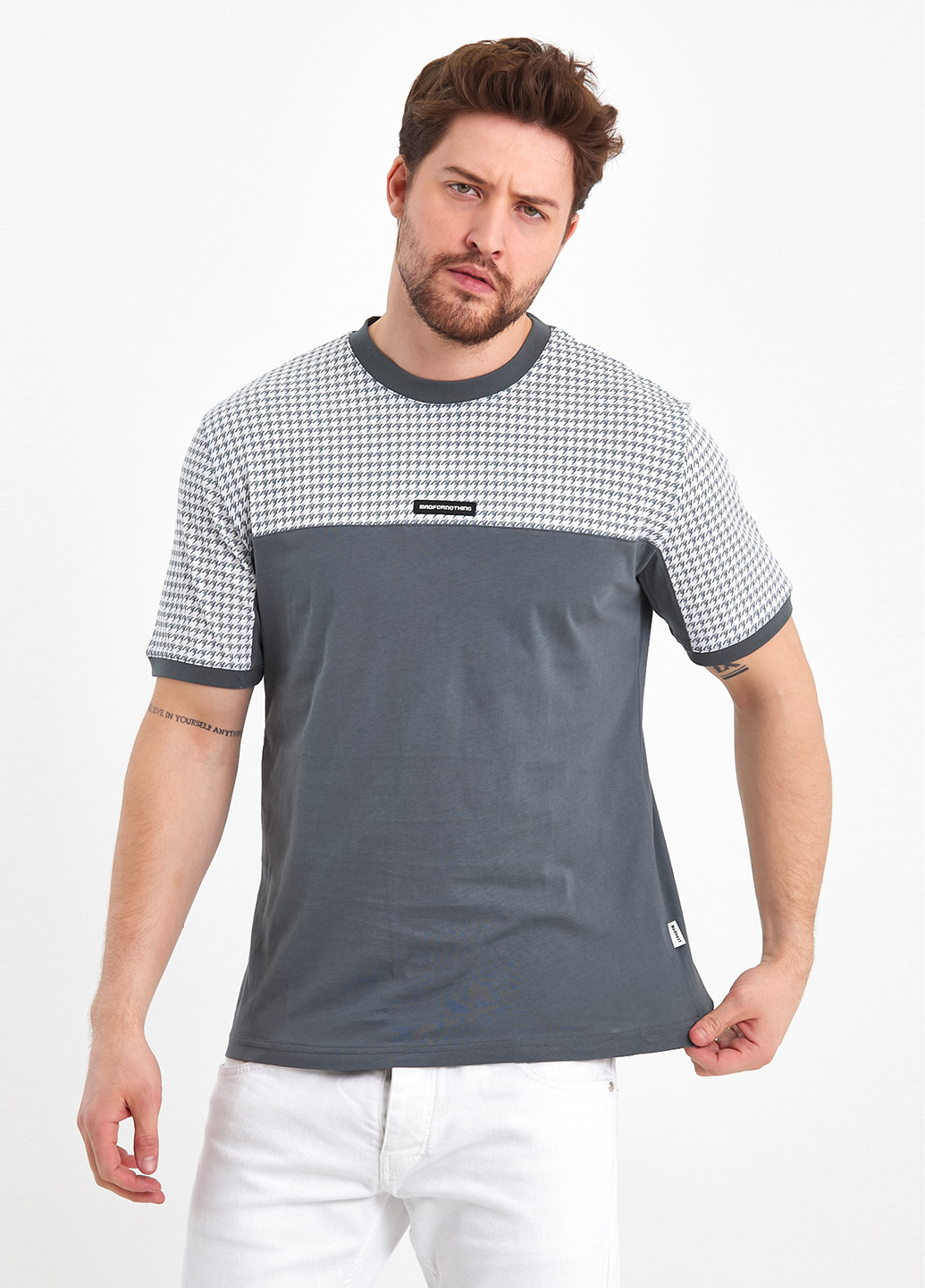 Сіра футболка Trend Collection