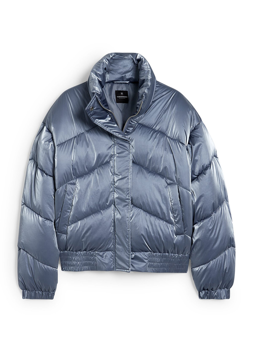 Серо-голубая демисезонная куртка C&A