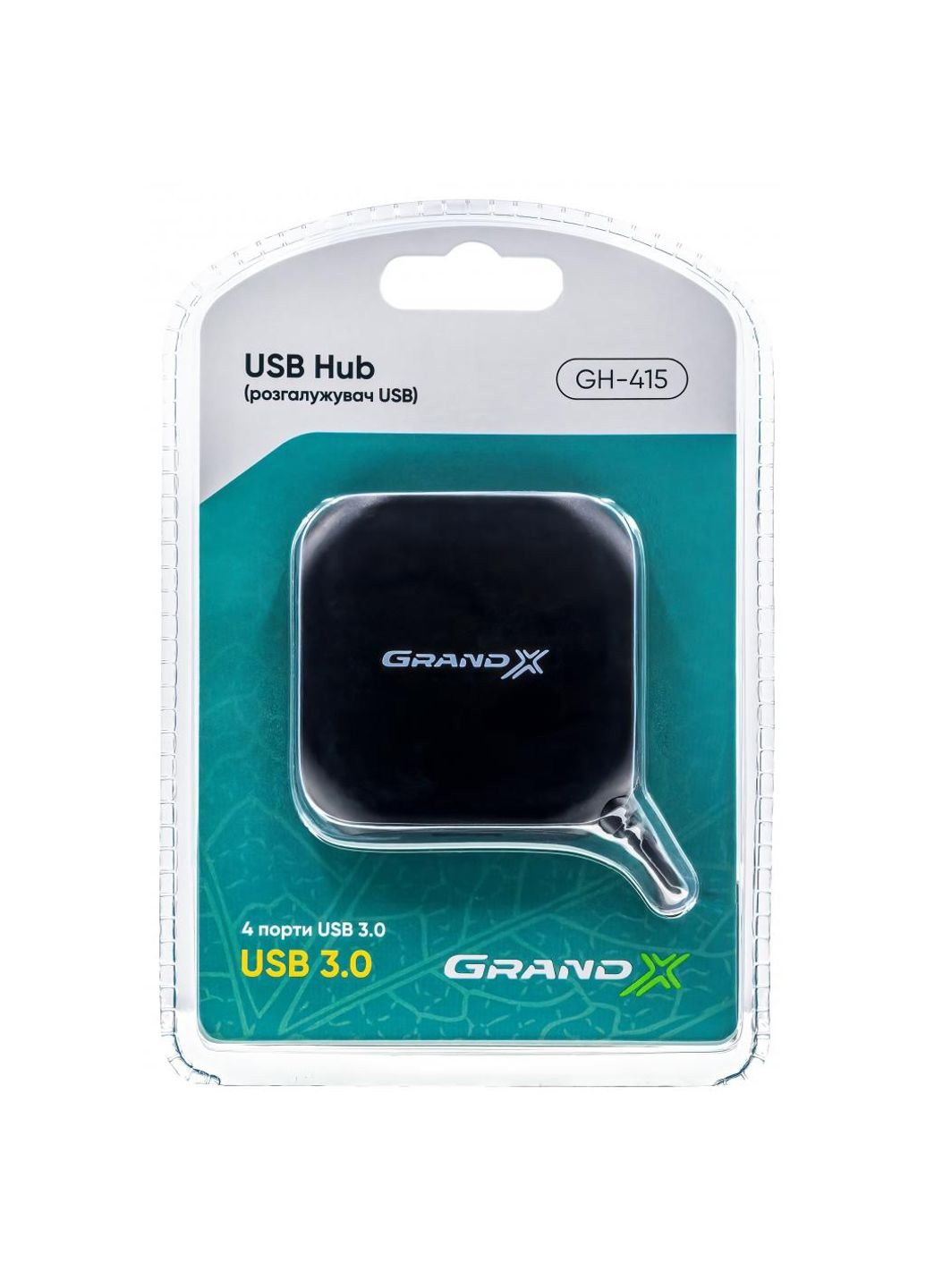 Концентратор Travel 4 х USB3.0 (GH-415) Grand-X (250125748)