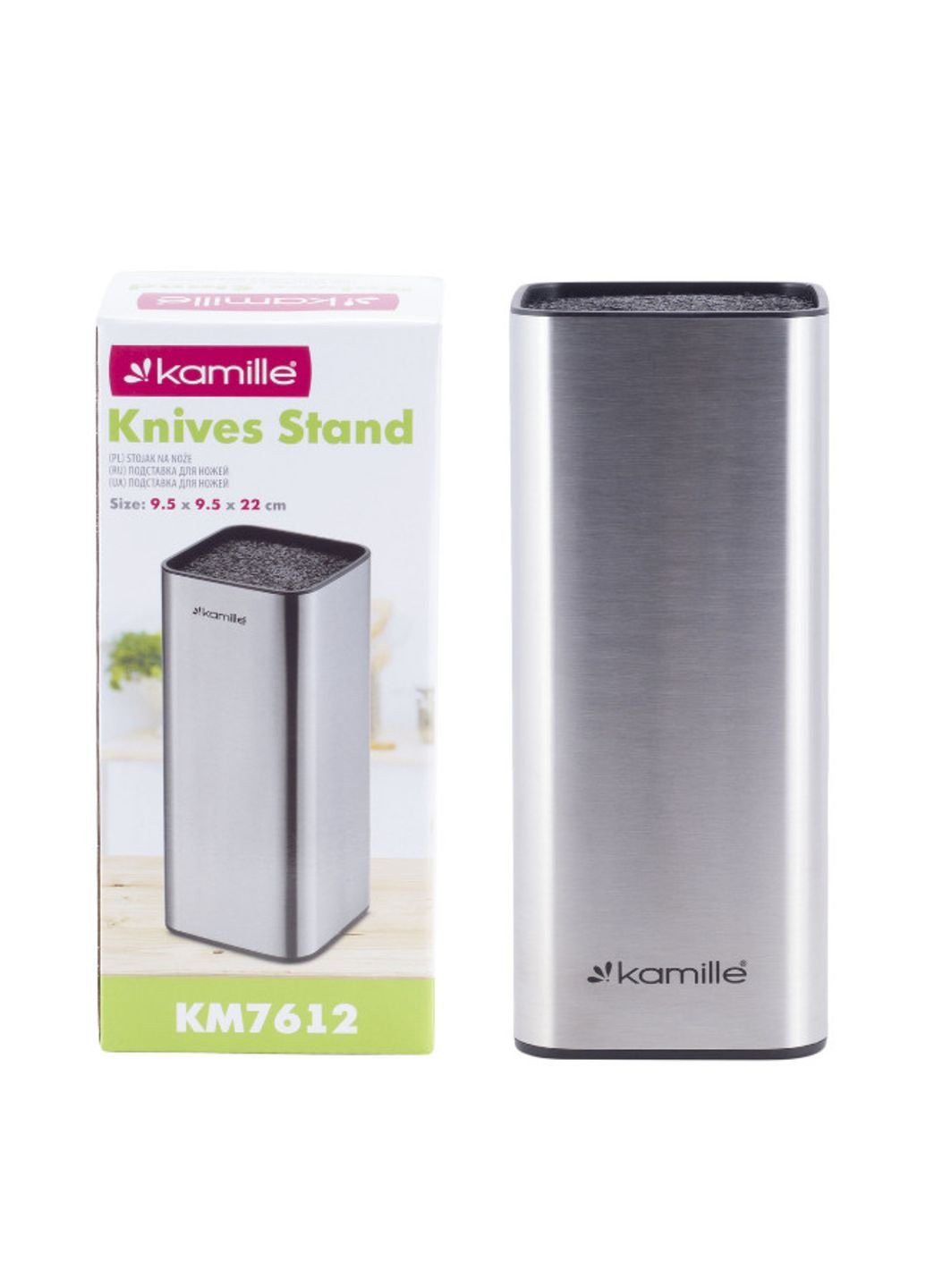 Подставка для ножей KM-7612 22 см Kamille (253623329)