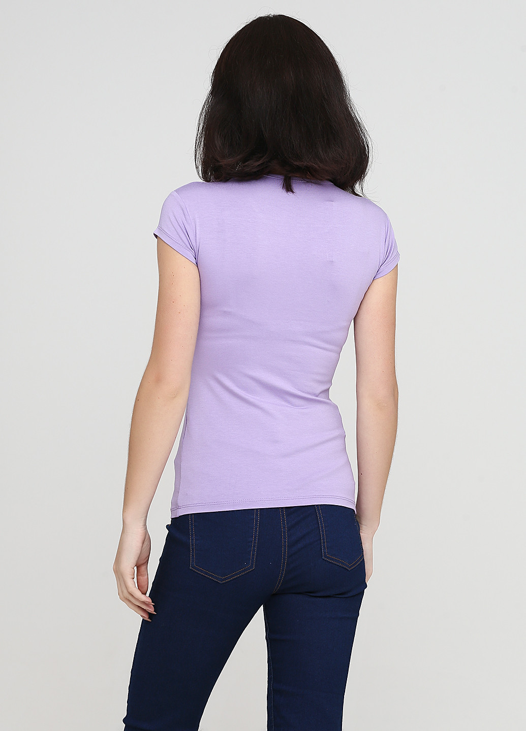 Світло-фіолетова літня футболка P'tit lou lou