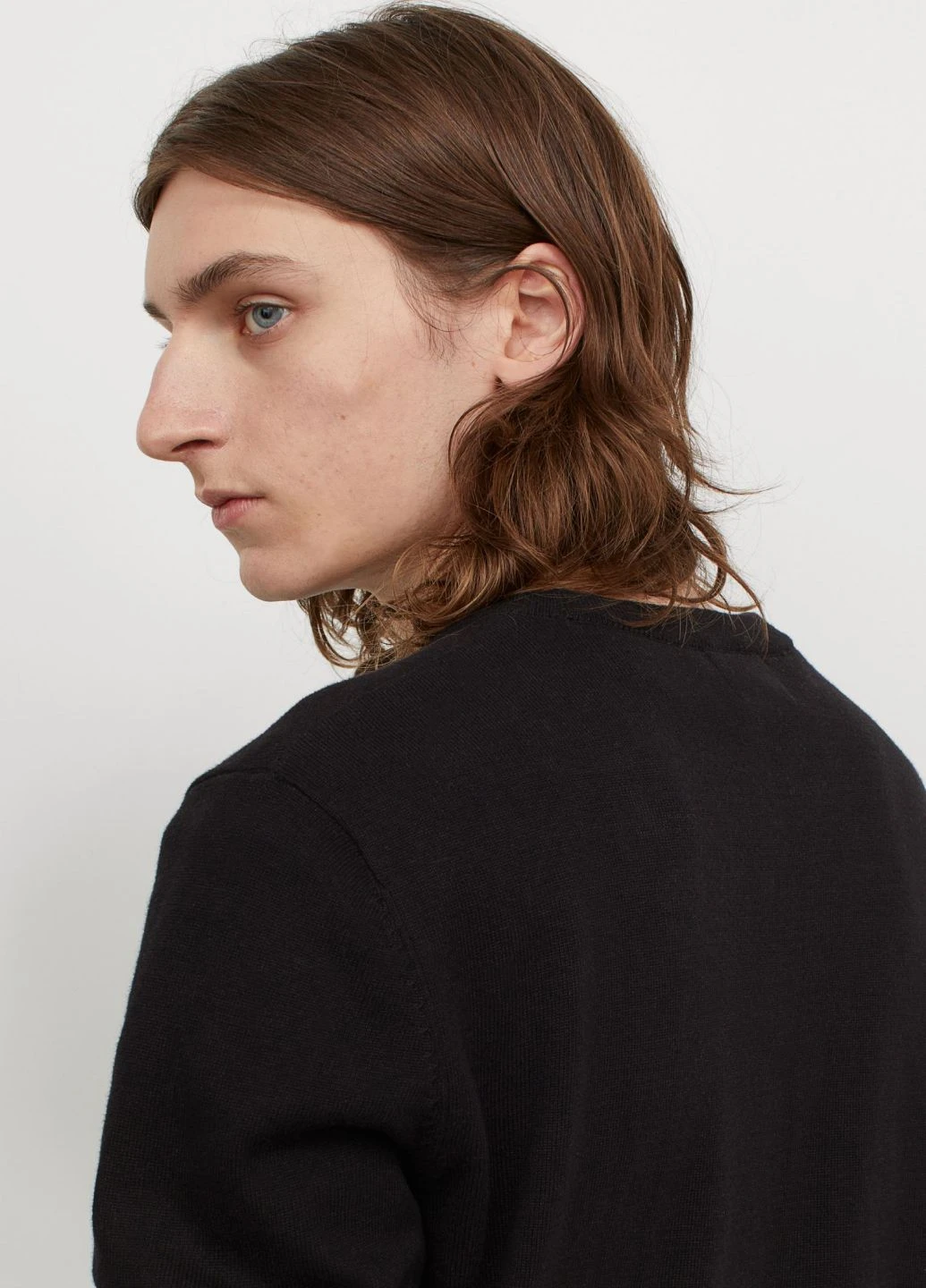 Черный демисезонный джемпер H&M