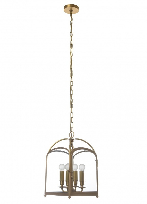 Люстра потолочная лофт подвесная для натяжного потолка BKL-563S/4 E14 Brille (253886480)