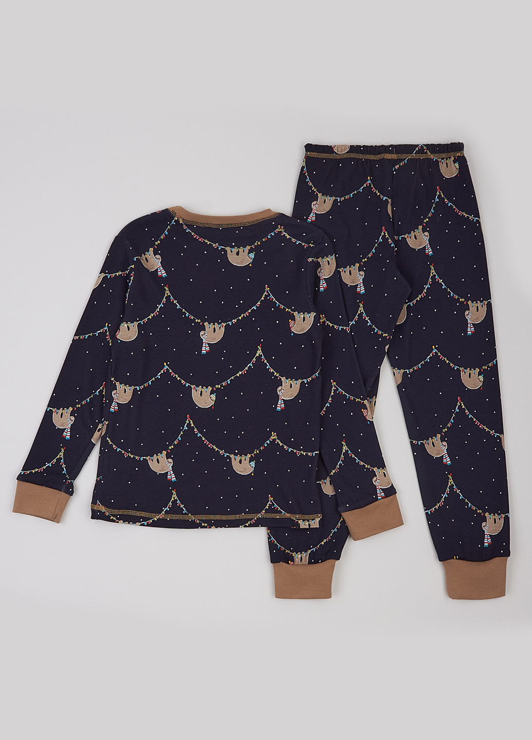 Темно-синя всесезон піжама (лонгслів, штани) лонгслів + брюки ArDoMi